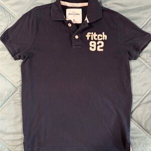 Abercrombie & Fitch Navy Polo Shirt